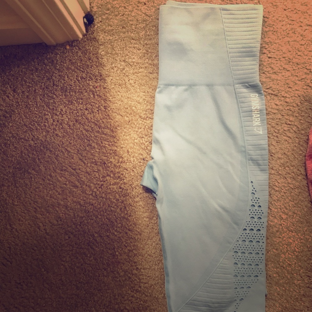 Gymshark seemless light blue size M